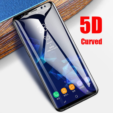 5D Curved Full Cover Screen Protector Xiaomi Mi A2 Tempered Protective Glass Xiaomi Redmi Note 5 Pro Note 5 Redmi 5 Plus Note 4X ► Photo 1/6