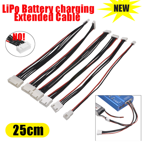 2Pcs Upgraded LiPo Battery charging Extended Cable /Wire/Connector 22AWG 200mm Lipo Battery Balance Extension cable ► Photo 1/5