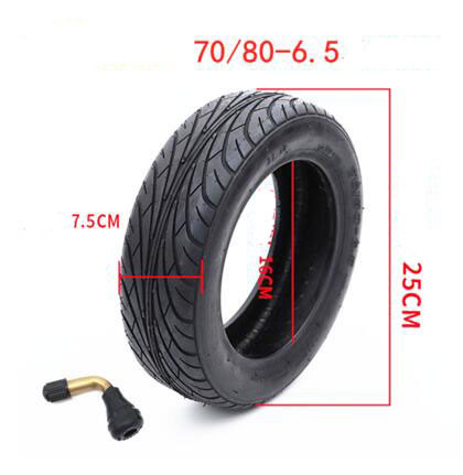 70/80-6.5 255x70 10x2.5 10x3 8x2.00-5 80/60-6 3.5-6 Balance Bike Electric Scooter Wheel Rim Tubeless Tire Tyre ► Photo 1/6