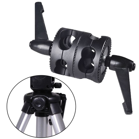 Universal Holder Grip Head Clamp LED Light Mount Angle Arm Support Multifunctional Photo Studio Photography for Boom Dual Swivel ► Photo 1/6