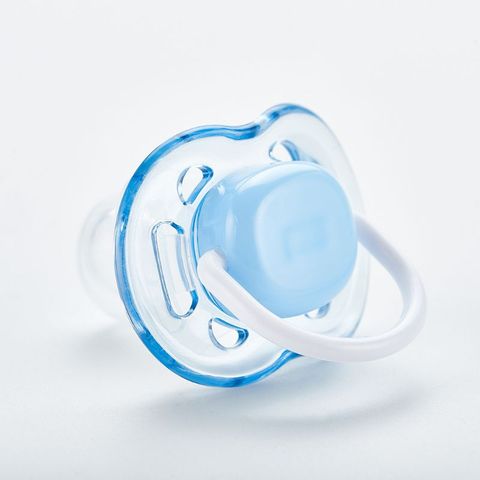 Baby Silicone Pacifier Soothing Infants Bite Chew Supplies Newborn Comfort Appease Nipple Flat Teat ► Photo 1/6