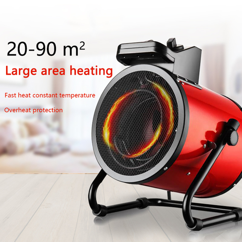 Industrial heater high-power household energy-saving electric heating workshop shed breeding fan fast heating heater ► Photo 1/6