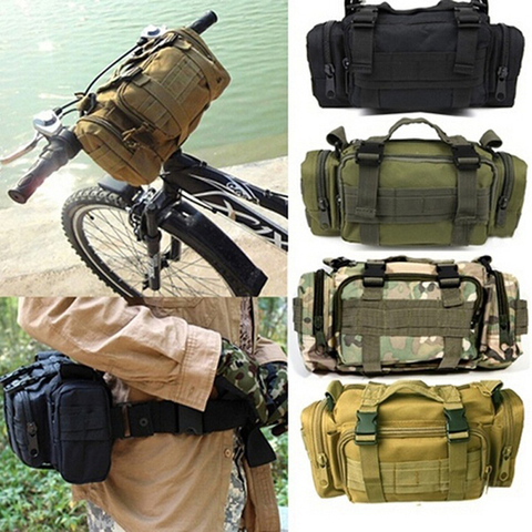 High Quality Outdoor Military Tactical Backpack Waist Pack Waist Bag Mochilas Molle Fishing Camping Hiking Pouch Chest Bag ► Photo 1/6