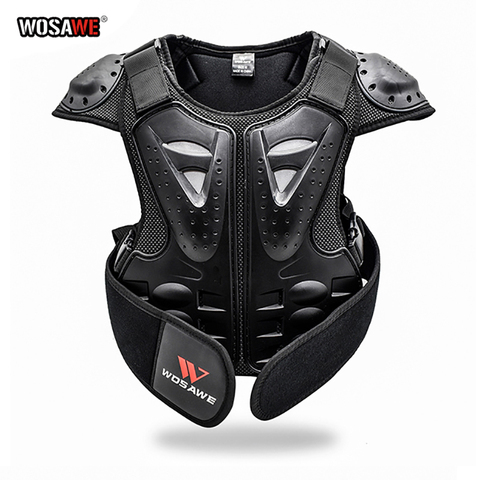 WOSAWE Kids Body Chest Spine Protector Protective Guard Vest Motorcycle Jacket Child Amour Gear for Motocross Dirt Bike Skating ► Photo 1/6