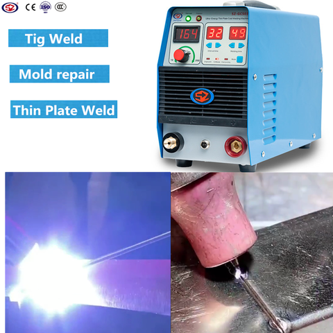 4.5KVA Inverter Arc Welding Machine DC Tig Cold Welding Machine Stainless Steel/Carbon Steel Flange Pipe Thin Plate Double Use ► Photo 1/6