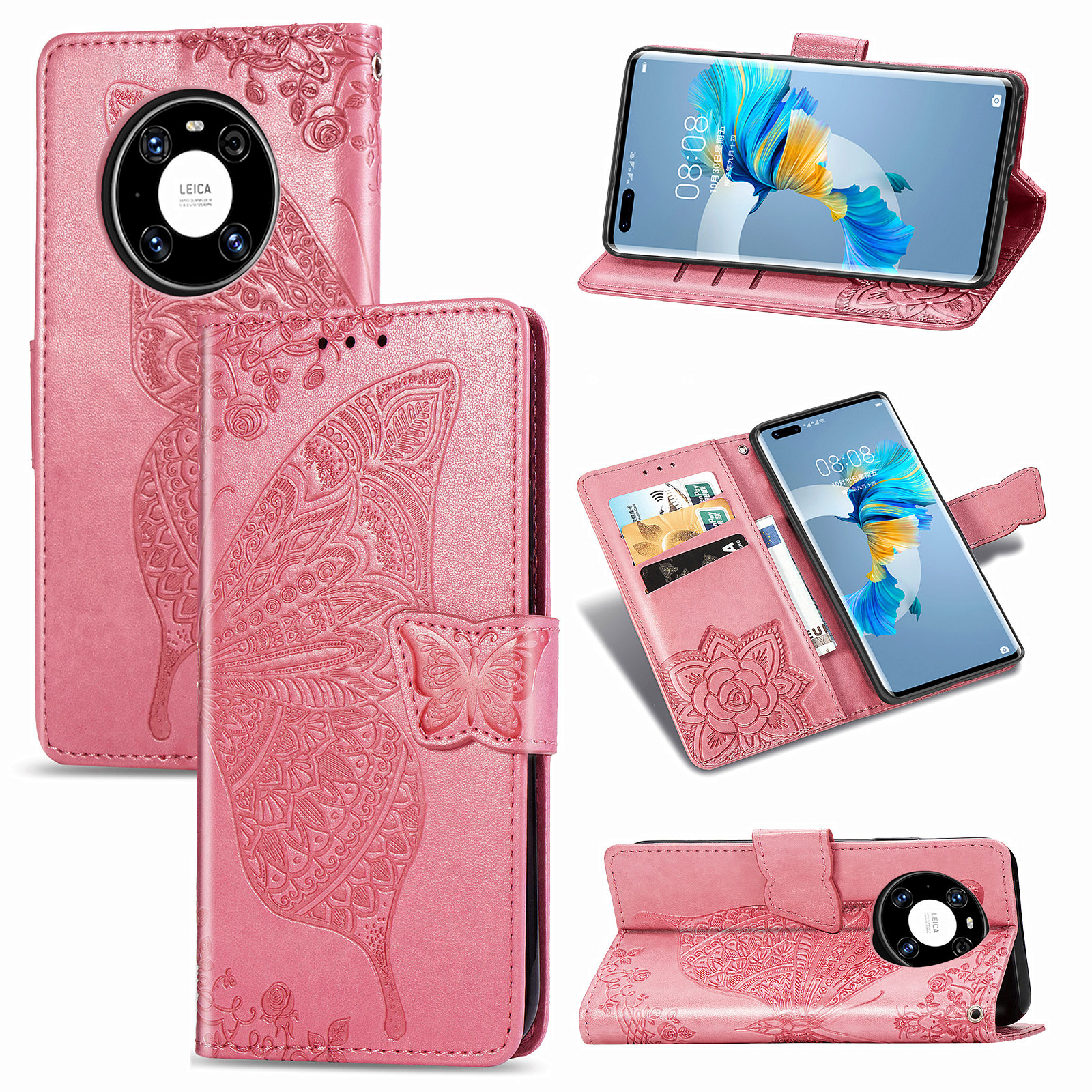 beschaving Narabar Horizontaal Case For Huawei Honor 10X 30 9X Y9a P Smart Luxury PU Leather Wallet  Butterfly Flip Phone Cover For Huawei Mate 40 Pro Plus Lite - Price history  & Review | AliExpress