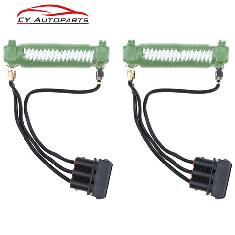 2PCS Engine Cooling Fan Resistors For Seat Alhambra For VW Sharan Transporter T4 for Volkswagen EuroVan 701959263B 701959263D ► Photo 1/6