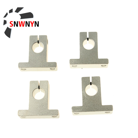 4PCS SK12 SK8 SK10 SK16 SK20 Linear Ball Bearing Rail Shaft Support Block 8 10 12mm 16mm 20mm For CNC 3D Printer Parts XYZ Table ► Photo 1/6