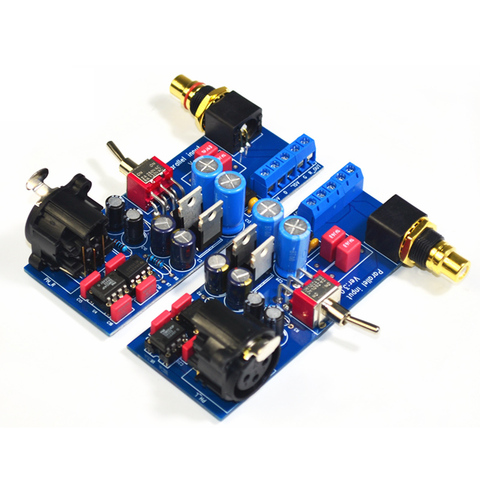 2PCS SSM2141 Balanced XLR Signal To Unbalanced RCA Single-ended Power Amplifier Board Machine Conversion Finished Board ► Photo 1/3