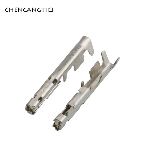 50 Pcs Automotive Female Electrical Wire Splice Terminal Crimping Connector Brass Pins For Automotive Socket Plug M34S75C4F ► Photo 1/1
