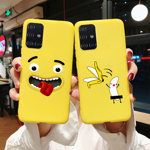 Case For Samsung Galaxy S20 Ultra Plus S 20 A71 A51 Note 10 S10 Lite A 71 51 Case cute Silicone Soft TPU phone Back Cover Case ► Photo 1/6