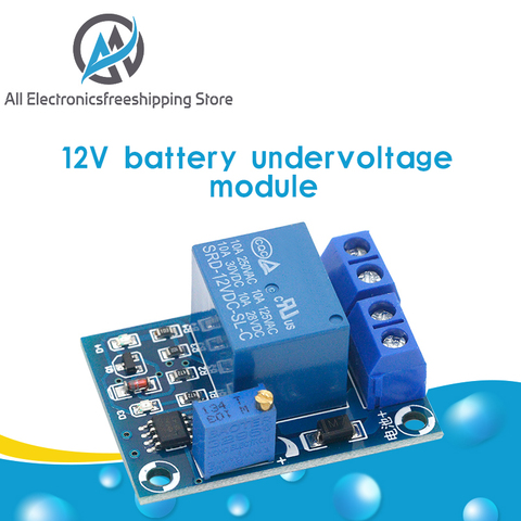 DC 12V Battery Undervoltage Low Voltage Cut off Automatic Switch Recovery Protection Module Charging Controller Protection Board ► Photo 1/6