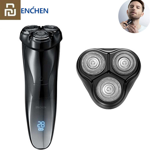 Youpin Enchen BlackStone 3 Pro Electric Shaver Razor / Head Cutter Washable IPX7 Waterproof LCD Type-C Rechargeable Charging ► Photo 1/6