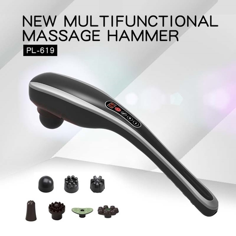 7 In 1 Electric Neck Massager Hammer Massage Back Relax Multifunctional Cervical Vertebra Roller Massage Stick ► Photo 1/6