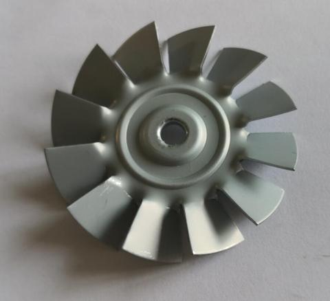 1200-1500W Indutrial Vacuum Cleaner Parts motor fan blade central 6mm diameter 62mm ► Photo 1/2