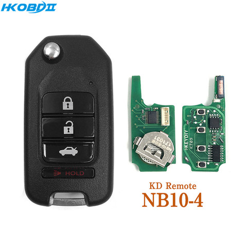 HKOBDII KEYDIY Original KD NB10-4 NB Series Universal Multi-function For KD900/MINI KD/URG200 Key Programmer NB Series Remotes ► Photo 1/1