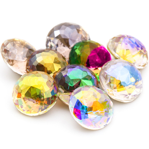 Astrobox Round K9 Rhinestone Crystal Stone DIY Clothing & Accessories K9 Glass Crystal Jewelry Making DIY Loose Beads Stone ► Photo 1/6