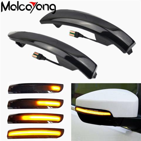 2 Pieces Dynamic Blinker LED Turn Signal Lights Side Mirror Sequential Indicator For Ford Escape Kuga II EcoSport 2013 - 2022 ► Photo 1/6