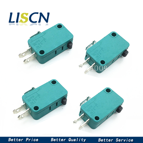 5PCS/Lot Normally Open Close Limit Switch KW7-0 15A 16A 125V 16(4)A 250V-1E4 T125 Micro Switch ► Photo 1/1