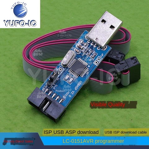 Free Ship 1PCS LC-01 51 AVR Programmer ISP usbasp Downloader Download Line usbisp ► Photo 1/5