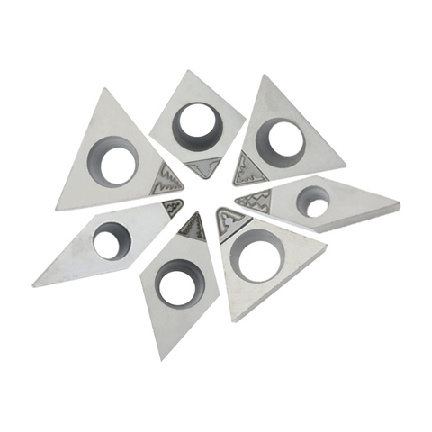 Diamond PCD blade Chip blade cutter cnc indexable insert CCGT060204 DCGT070204 TCGT110204  VBGT VCGT turning tool 1pc ► Photo 1/5