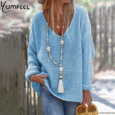 Yumfeel Brand New Handmade Jewelry Women Necklace Long Tassel Stone Beaded Star Necklaces Sweater Chain Gifts ► Photo 1/6