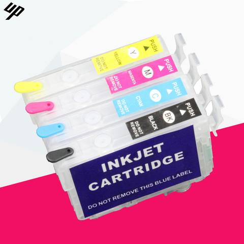 202XL 220XL Refillable Ink Cartridge for Epson XP-5100 WF-2860 WF-2630 WF-2650 WF-2660 WF-2750 WF-2760 XP-420 Printer No Chip ► Photo 1/3