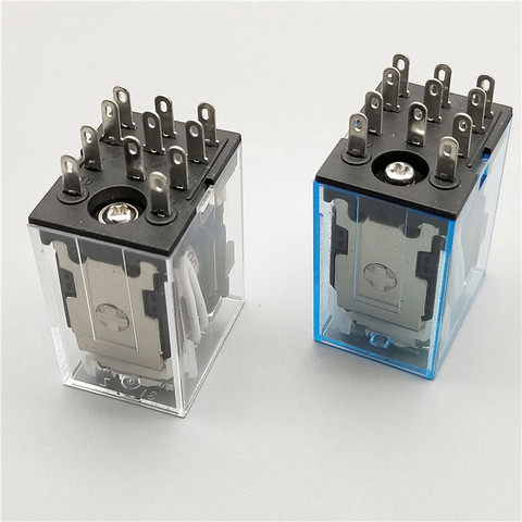 1 PCS Micro Mini Relay HH53P MY3NJ MY3 11-Pin DC12V/DC24V/DC110V/AC220V Coil General Purpose Intermediate Electromagnetic ► Photo 1/6