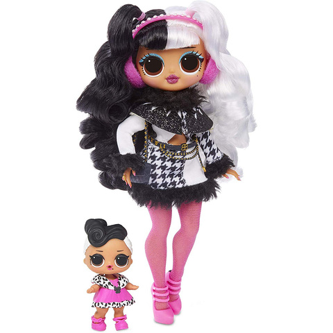 L.O.L Surprise! OMG  Winter Disco Dollie Fashion Doll & Sister LOL Doll ► Photo 1/5