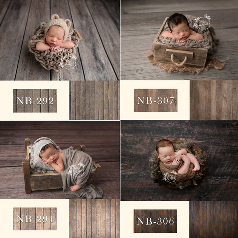 Newborn Backdrop for Photography Baby Shower Birthday Party Wood Floor Photo Background for Children Studio ► Photo 1/6