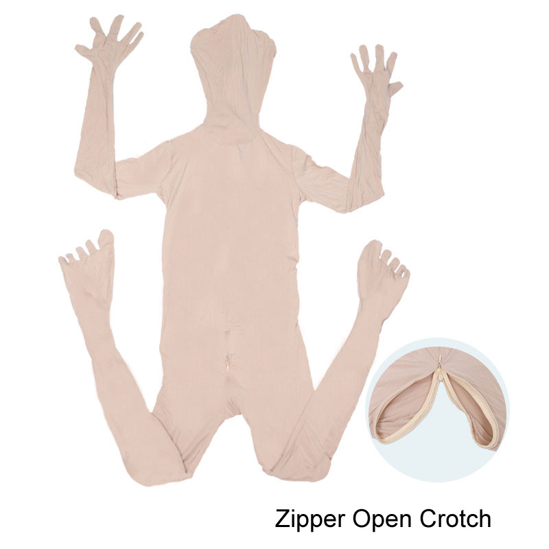 Crotch Zipper Zentai - Novelty & Special Use - AliExpress
