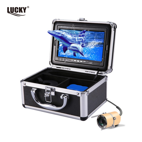 LUCKYLAKER Video Fish Finder 7 Inch LCD Monitor Camera Kit For Winter Underwater Ice Fishing Manual Backlight Boy/Men's Gift ► Photo 1/6