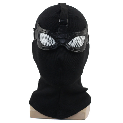 Spider man mask away from home Cosplay superhero Spiderman stealth suit masks helmet Peter Parker Halloween costumes accessories ► Photo 1/6
