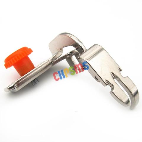 1PCS #551 Fit for Singer 221Featherweight Left Right Zipper Cording Piping Adjustable Foot ► Photo 1/5