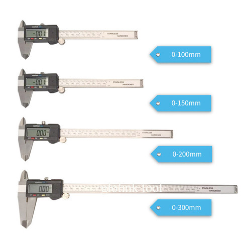 Dial Stainless Steel Metal Vernier Caliper Dial Caliper 0.02mm Shock Proof 150 mm Caliper Micrometer Gauge Measurement mikrometr ► Photo 1/6