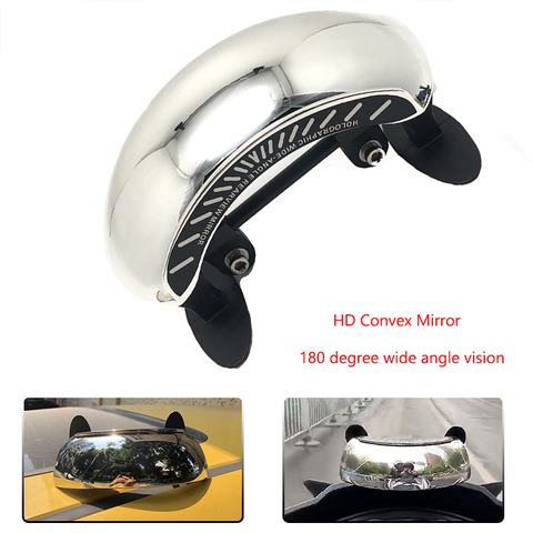 Motorcycle 180 Degree Safety Rearview Mirror Give Full Rear View mirrors For BMW R1250GS R1200GS R1200RT K1600GT R1200RS G310GS ► Photo 1/6
