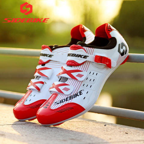 Entry-level sidebike cycling shoes road bike shoes men athletic racing bicycle sneakers self-locking professional practical ► Photo 1/6