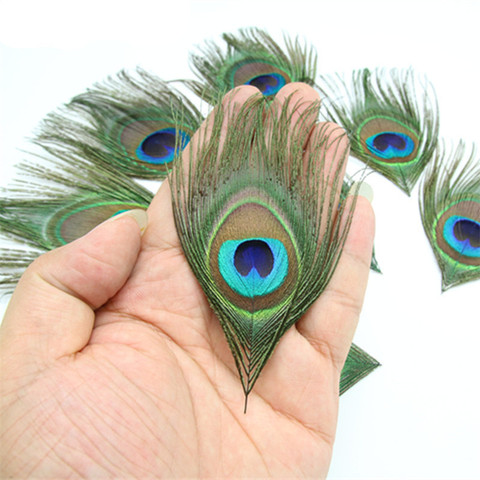 20Pcs/Lot Real Peacock Feather 13-16CM Peacock Feathers for Decoration Eye Handicraft Accessories Wedding Accessories Decoration ► Photo 1/6