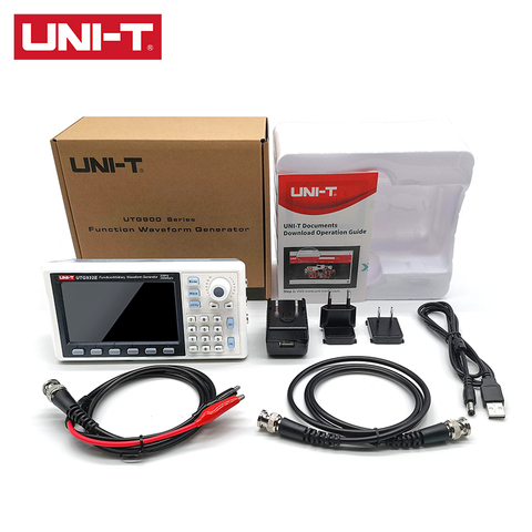 UNI-T UTG932E 30MHz/UTG962E 60MHz Function/Arbitrary Waveform Generator 1μHz 4.3 Inch DDS Support Frequency Sweep Output ► Photo 1/6