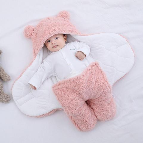 Baby Sleeping Bag Baby Blanket Clothes Necessities Swaddle Blankets Baby Girl Set Newborn Essentials Shower Stroller ► Photo 1/6