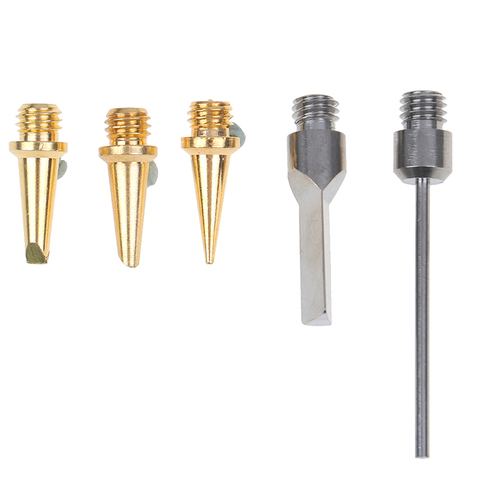 5pcs Replacement Copper Tips Nozzle For HS-1115K Soldering Iron Cordless Welding Tools Gas Welding Tips ► Photo 1/6