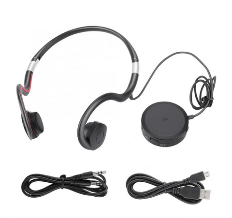 BN802 Bone Conduction earphone old man headset sports built-in battery sound amplifier Hearing Aid headphone ► Photo 1/6