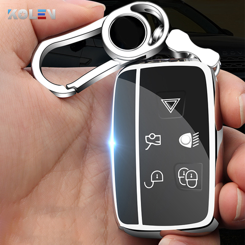 Soft TPU Car Remote Key Case Cover Holder Shell For Land Rover Range Rover Sport Evoque Freelander For Jaguar XF XJ XE XJL XF ► Photo 1/6