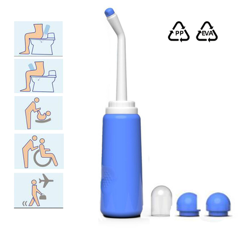 Handheld Washing Pregnant Home Sprayer Bidet Portable Long Nozzle Accurate Baby Large Capacity Toilet Travel Personal Cleaner ► Photo 1/5