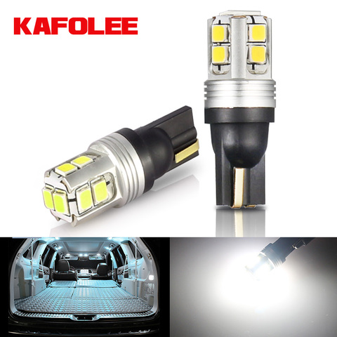 2x Non-polar Super Bright 600LM T10 W5W LED CANBUS 168 194 No Error Car LED Auto Clearance Door Reading License Plate Lamp Bulbs ► Photo 1/6