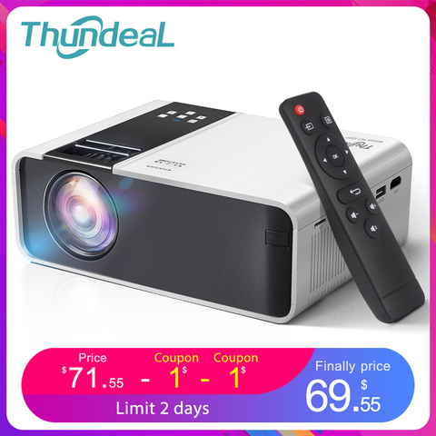 T2 Mini Mobile HD Projector 4K Portable Android 9 Home Theater DLP Proyector  Pocket High Lumens Wireless Smart Projectors - China Projector, Mini  Projector