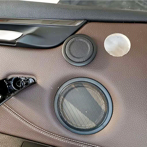 Rear door tweeter cover trim for BMW F20 F22 F30 F32 F48 car speaker treble audio Twiiter loudspeaker high pitch case upgrade ► Photo 1/6