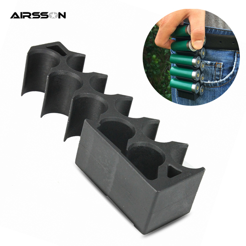 10 Rounds Tactical Shell Holder 12 Gauge Ammo Carrier with Clips to Belt Airsoft Shooting Hunting Shotgun Cartridge Bullet Pouch ► Photo 1/6