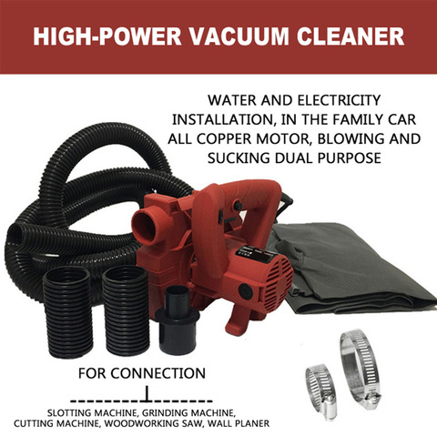 Industrial-grade Blow and Suction Dual-purpose Vacuum Cleaner Suction Blower for Water and Building Decoration ► Photo 1/6