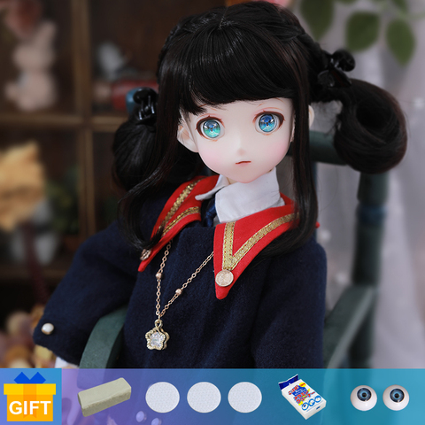 Lutsbjd 1/4 BJD Doll Kid Delf Coco Full Set Anime Figure Action Figure Ball jointed Doll MSD Scale Resin Toys for Kids Toy ► Photo 1/6